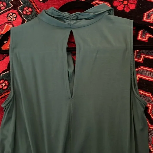 Amour Vert Dream Knit Top, Size XS emerald green - Picture 4 of 5